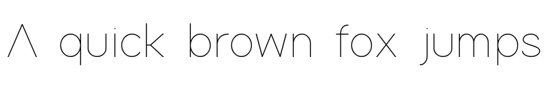 Preview of Adam Light font