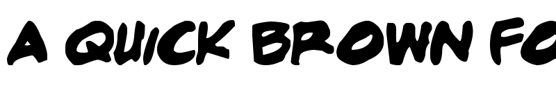 Preview of adam warren 0.2 Bold font