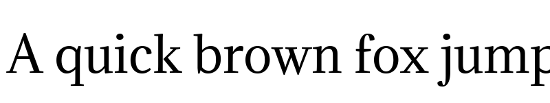 Preview of Adamina Regular font