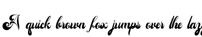 Preview of Adaniya Regular font