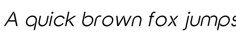 Preview of Adarsh Sans Italic font