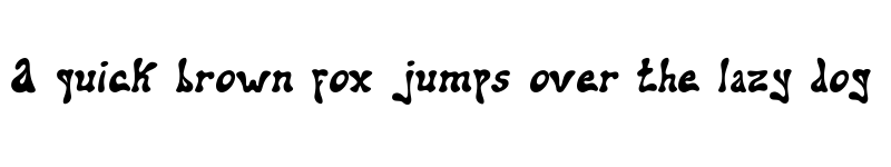 Preview of addiel Bold font