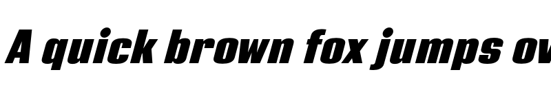 Preview of Address Sans Pro Cd Black It font