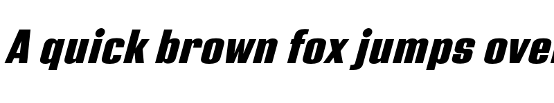 Preview of Address Sans Pro Cd ExtraBold It font