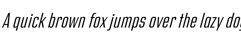 Preview of Address Sans Pro Cd Light It font