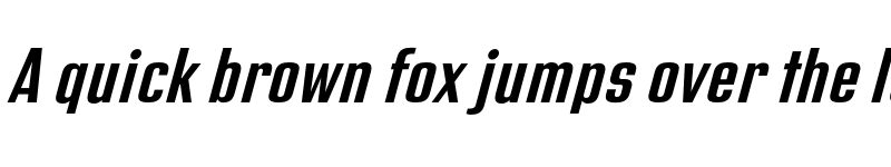 Preview of Address Sans Pro Cd Semibold It font