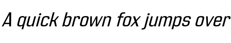 Preview of Address Sans Pro Regular It font