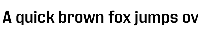 Preview of Address Sans Pro SemiBold font