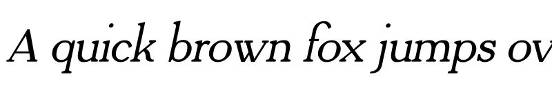 Preview of Adega Serif Bold Italic font