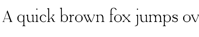 Preview of Adega Serif Regular font