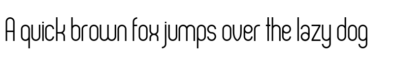 Preview of Adelino Thin font