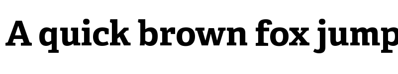 Preview of Adelle Bold font