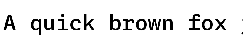 Preview of Adelle Mono Regular font