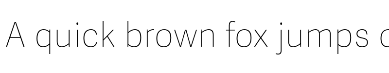 Preview of Adelle Sans ARA Ultrathin font