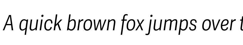 Preview of Adelle Sans Cnd Light Italic font