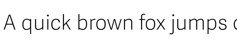 Preview of Adelle Sans Thin font