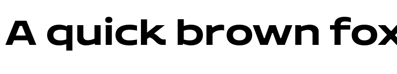 Preview of Adero Trial Bold font