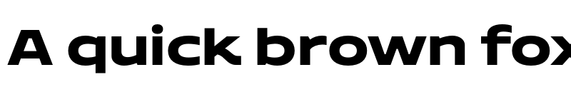 Preview of Adero Trial Extra Bold font