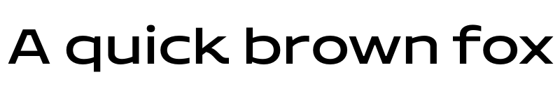 Preview of Adero Trial Medium font