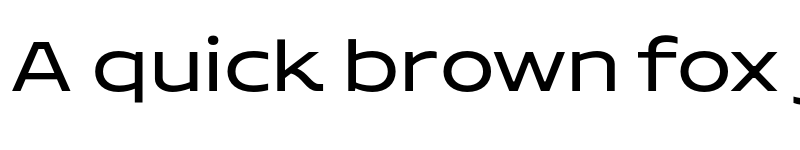 Preview of Adero Trial Regular font