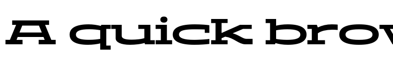 Preview of ADEROS TRIAL Bold Wide font