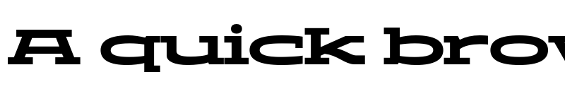 Preview of ADEROS TRIAL Extra Bold Wide font