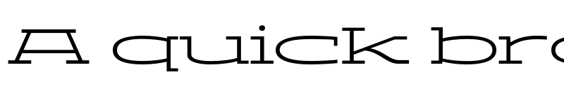 Preview of ADEROS TRIAL Light Stretch font