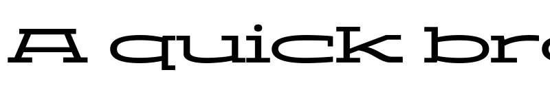 Preview of ADEROS TRIAL Medium Stretch font