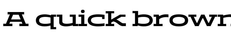 Preview of ADEROS TRIAL Semi Bold Expanded font