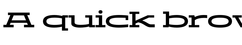 Preview of ADEROS TRIAL Semi Bold Wide font