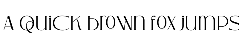 Preview of Adevia Regular font