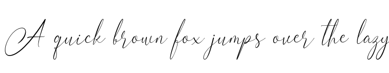 Preview of Adistria Regular font