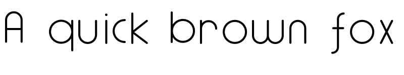 Preview of Adlanta Regular font