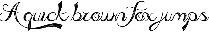 Preview of Admiration Pains Regular font