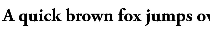 Preview of Adobe Garamond Pro Bold font