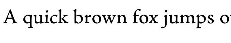 Preview of Adobe Jenson Pro Caption font