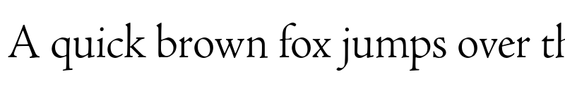 Preview of Adobe Jenson Pro Subhead Light font