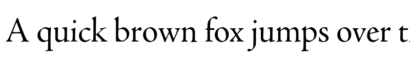 Preview of Adobe Jenson Pro Subhead Regular font