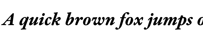 Preview of Adobe Kis Caption Bold Italic font