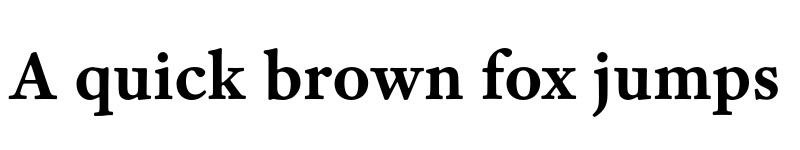 Preview of Adobe Kis Caption Semibold font