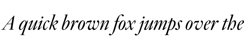 Preview of Adobe Kis Display Italic font