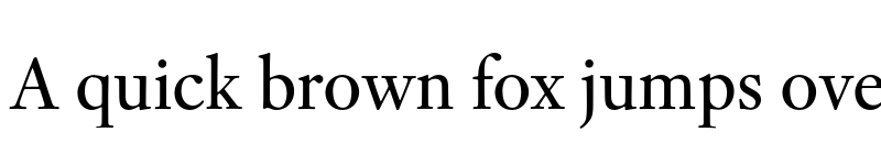 Preview of Adobe Kis Subhead font