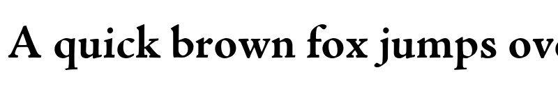 Preview of AdobeJensonW01-Bd Regular font