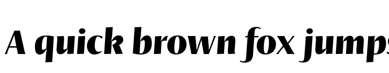 Preview of Ador Hairline Black-Italic font