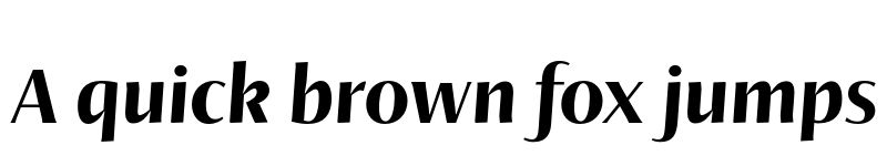 Preview of Ador Hairline ExtraBold-Italic font