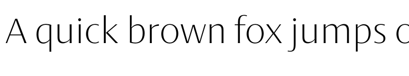 Preview of Ador Hairline Light font