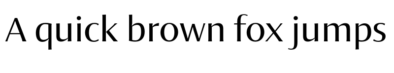 Preview of Ador Hairline Medium font