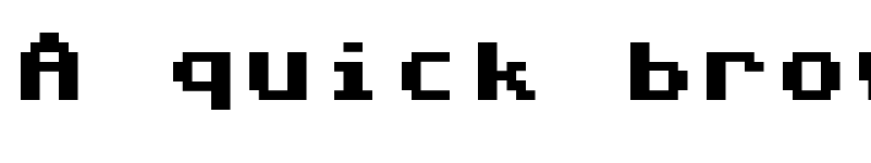 Preview of Adore64 Regular font