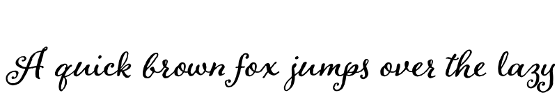 Preview of Adorn Bouquet Regular font