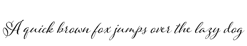 Preview of Adorn Pomander Regular font